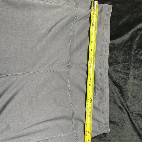 2 pairs Inseam High Waist Yoga Shorts Compression Exercise w Pockets 2XL NH13 - Picture 2 of 9